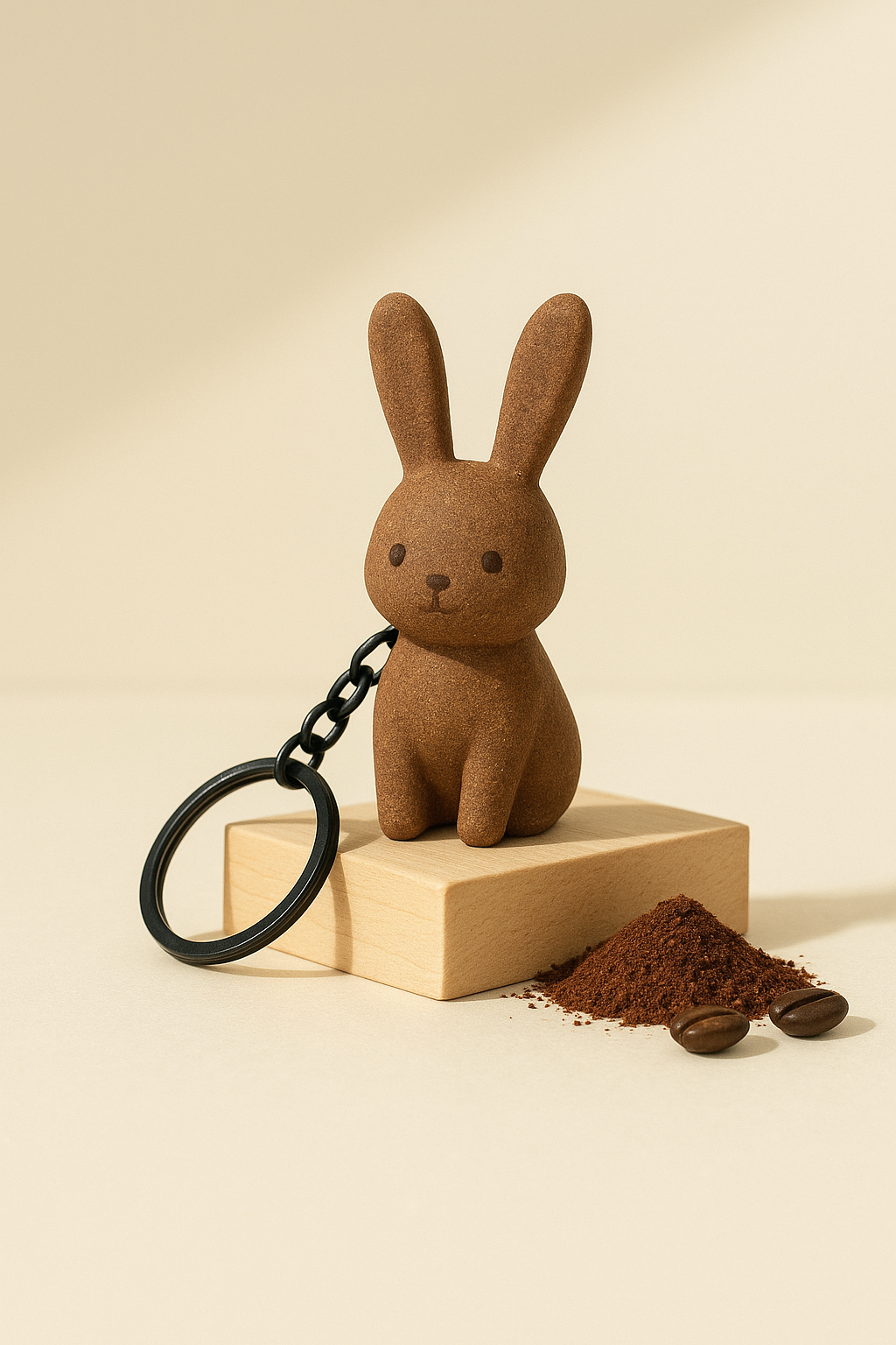 Recup Coffee Ground Keychain Rabbit