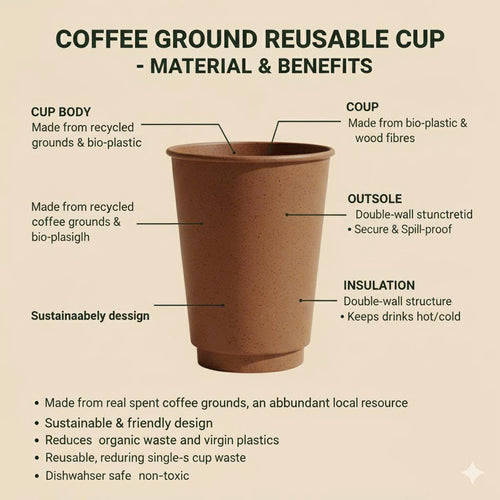 ReCup Coffee Ground Cup - Set 100