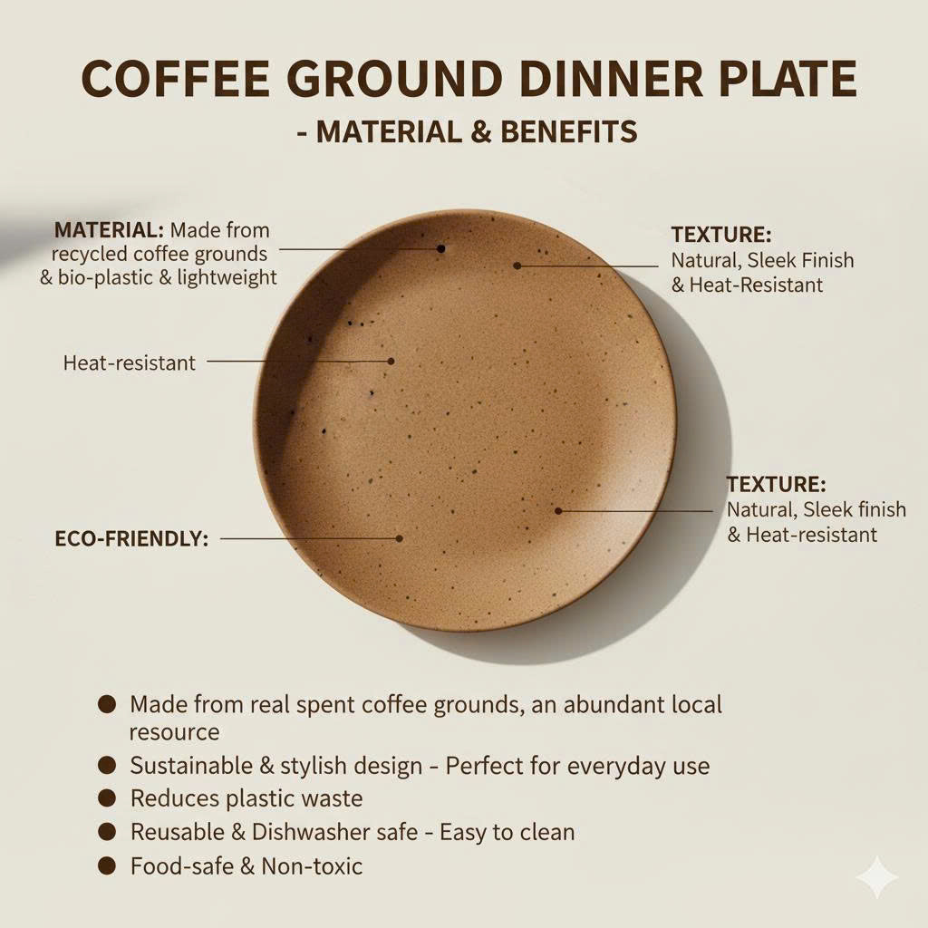 ReCup Coffee Ground Plate