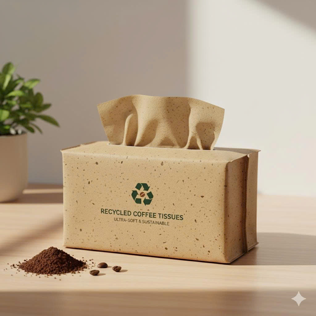 ReCup Coffee Ground Tissues