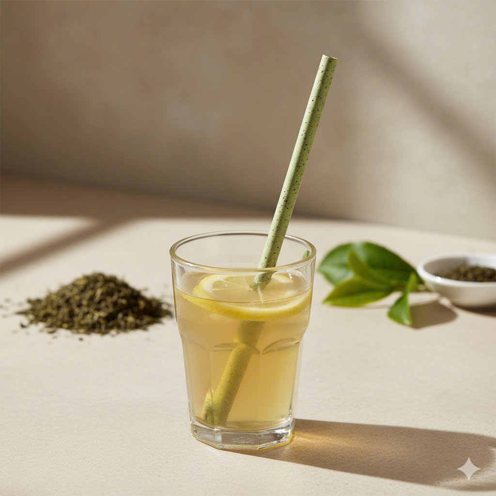 Recup Eco-Sip Reusable Straw from Tea Grounds
